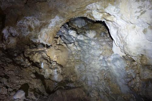 Steilanstieg in Seitenkammer