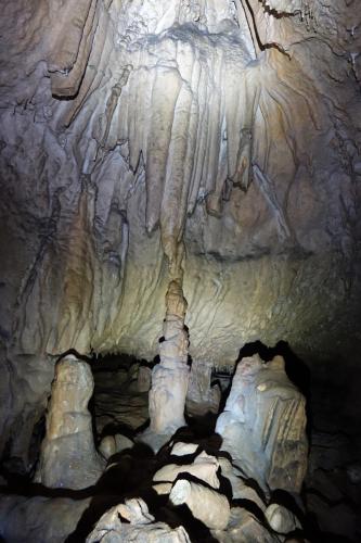 Tropfsteine hinter erster Engstelle