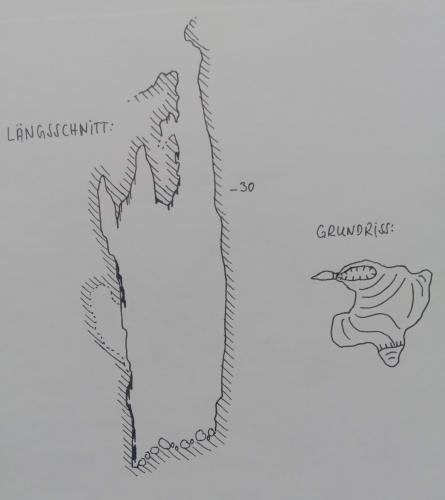Glasträgerfelsschacht