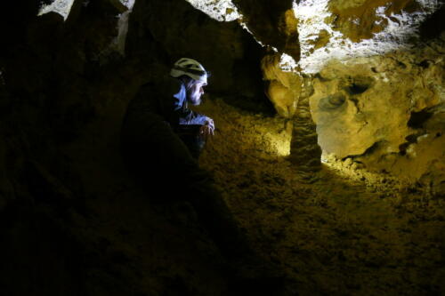 Stalagmit in Haupthalle