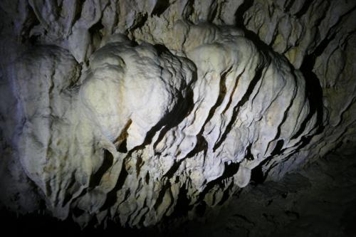 Übersinterte Wand
