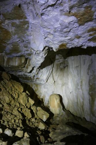 Hauptkammer mit Stalagmit